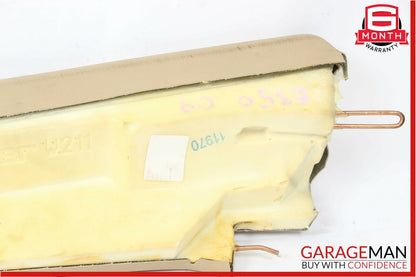 07-09 Mercedes W211 E350 E500 Rear Right Side Seat Bolster Cushion Cover Brown
