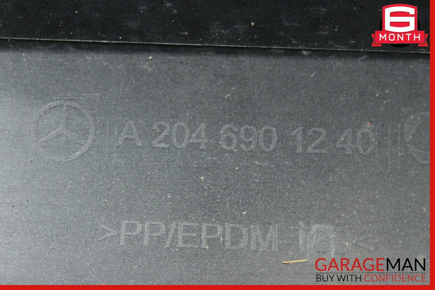 08-14 Mercedes W204 C250 C350 AMG Sport Right Side Skirt Rocker Panel Moulding