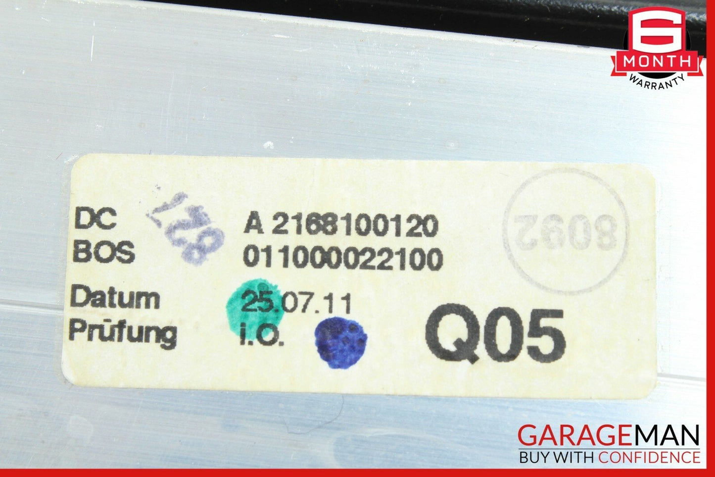 07-14 Mercedes W216 CL550 CL65 AMG Rear Window Sun Shade Sunshade Roller Blind