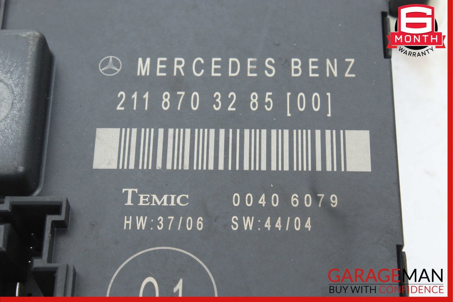 06-11 Mercedes W211 E350 Rear Right Door Control Module 2118703285 OEM