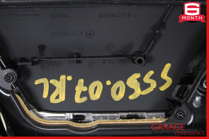 07-09 Mercedes W221 S450 S550 Rear Left Interior Door Panel Cover Brown