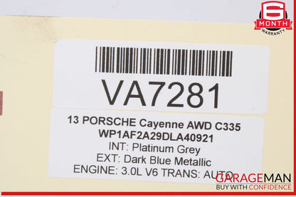 11-18 Porsche Cayenne 958 AWD Front Right Center Inner Dash Heat AC Air Vent OEM