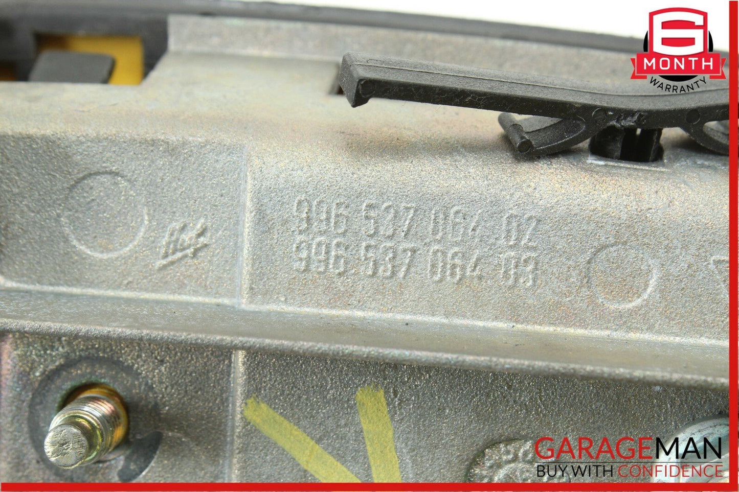 97-04 Porsche Boxster 986 Front Right Passenger Side Exterior Door Handle Yellow