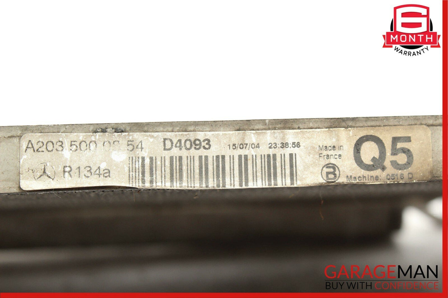 05-09 Mercedes W203 C230 C280 CLK500 AC A/C Air Cooling Conditioning Condenser