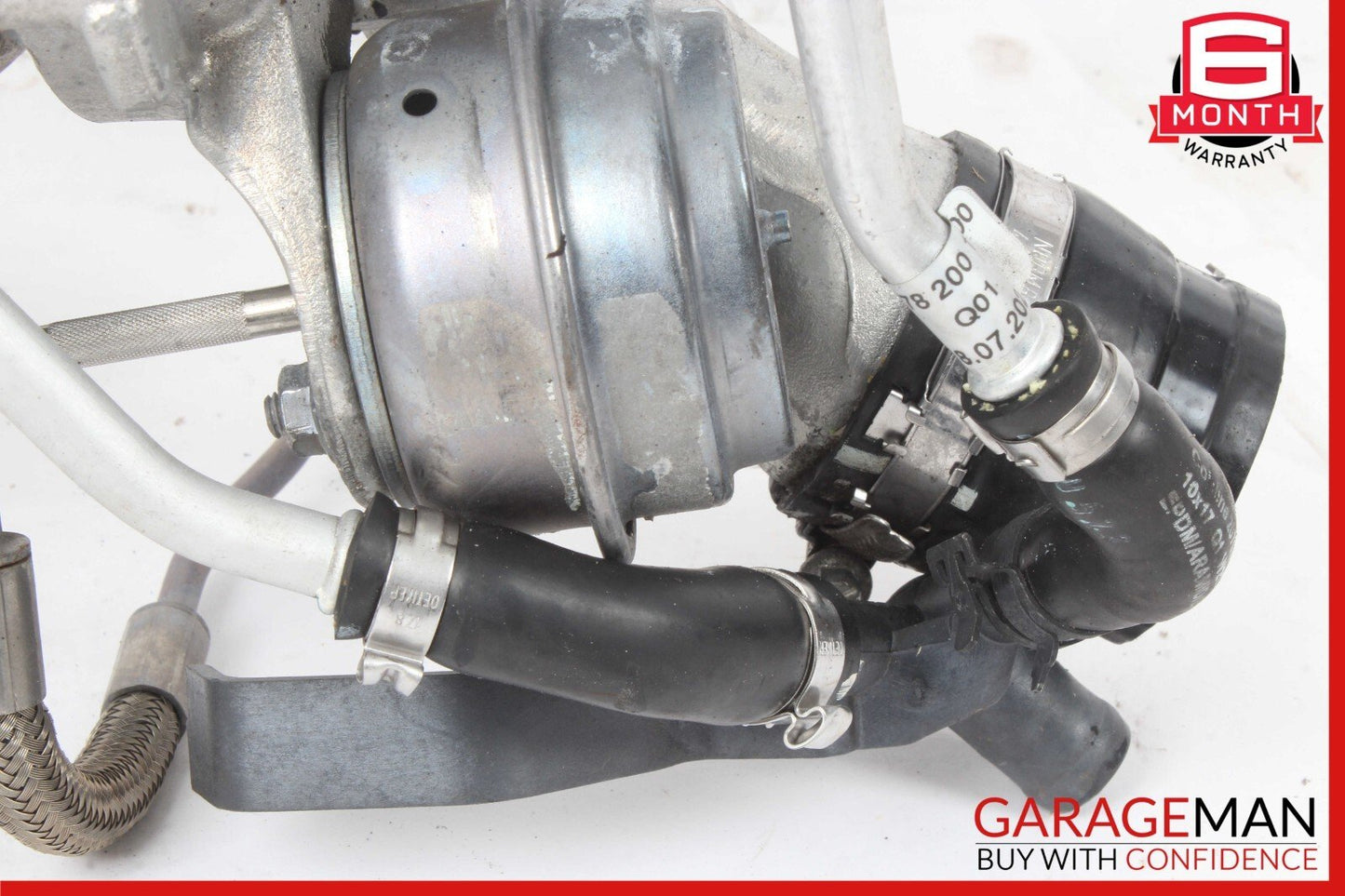 11-16 Mercedes GL450 S500 S550 4.7L Left Turbocharger Turbo Charger Manifold OEM