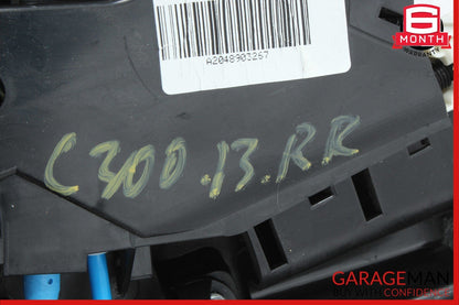 08-14 Mercedes W204 C250 C300 Rear Right Side Door Lock Latch Actuator