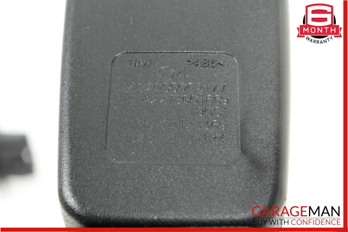 07-13 Mercedes CL550 S550 Front Right Seat Belt Seatbelt Buckle Tensioner Black