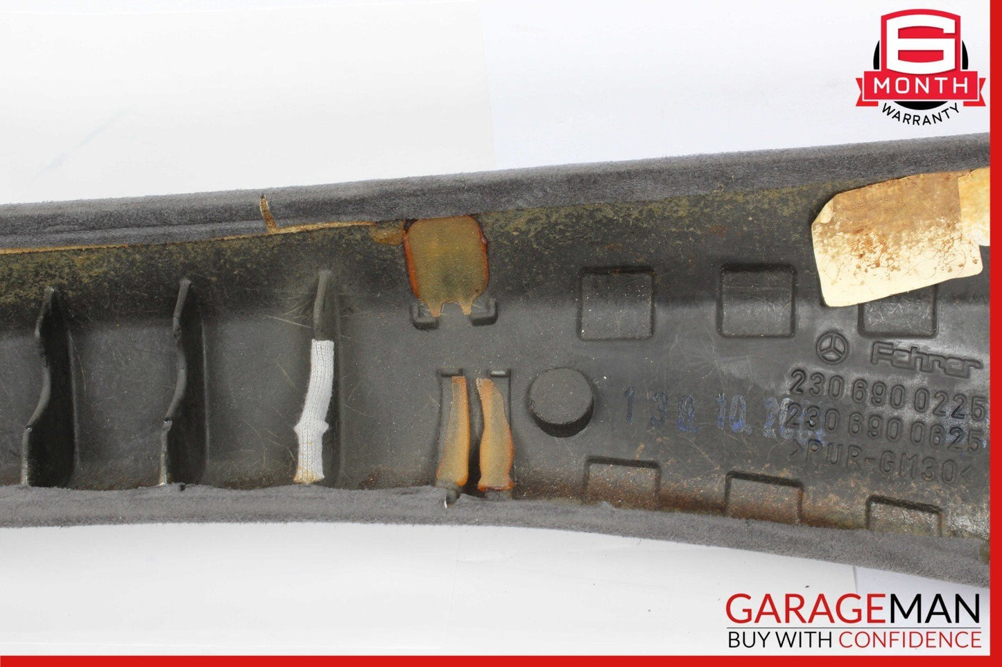 03-12 Mercedes R230 SL55 AMG Front Right Interior Trim Panel A Pillar Suede OEM