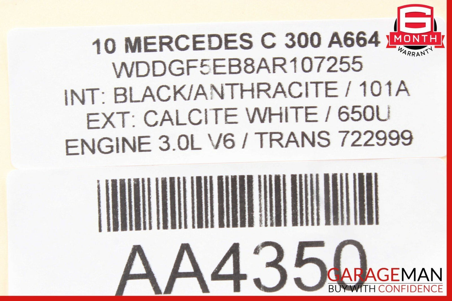 08-14 Mercedes W204 C300 Power Steering Pump 7683900514 OEM