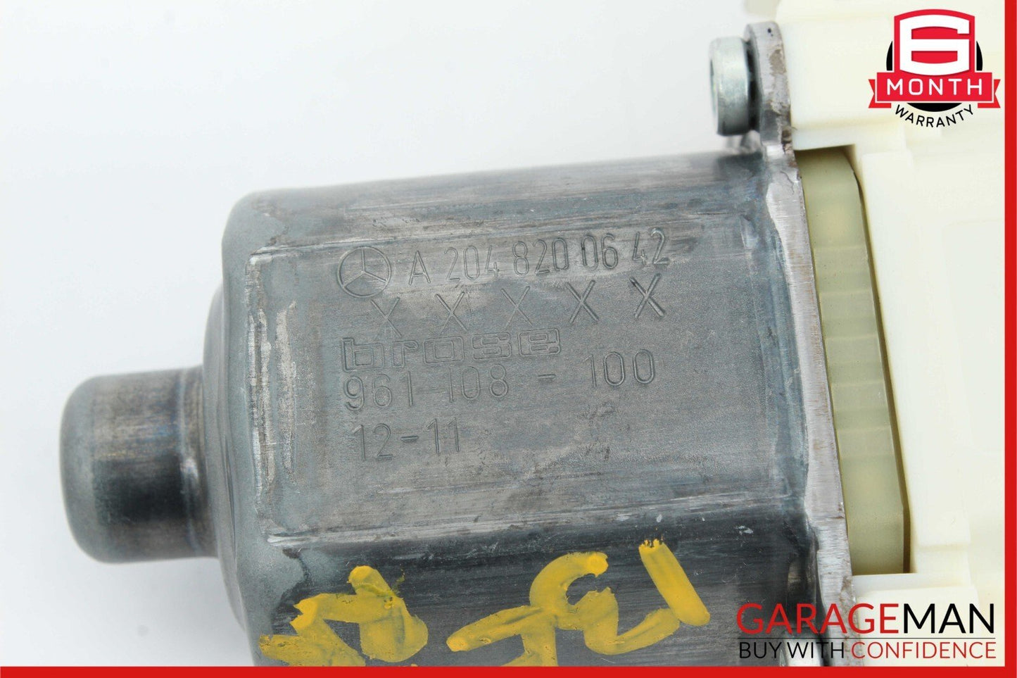 08-16 Mercedes W212 E350 E400 GLK350 Rear Right Door Window Regulator Motor OEM