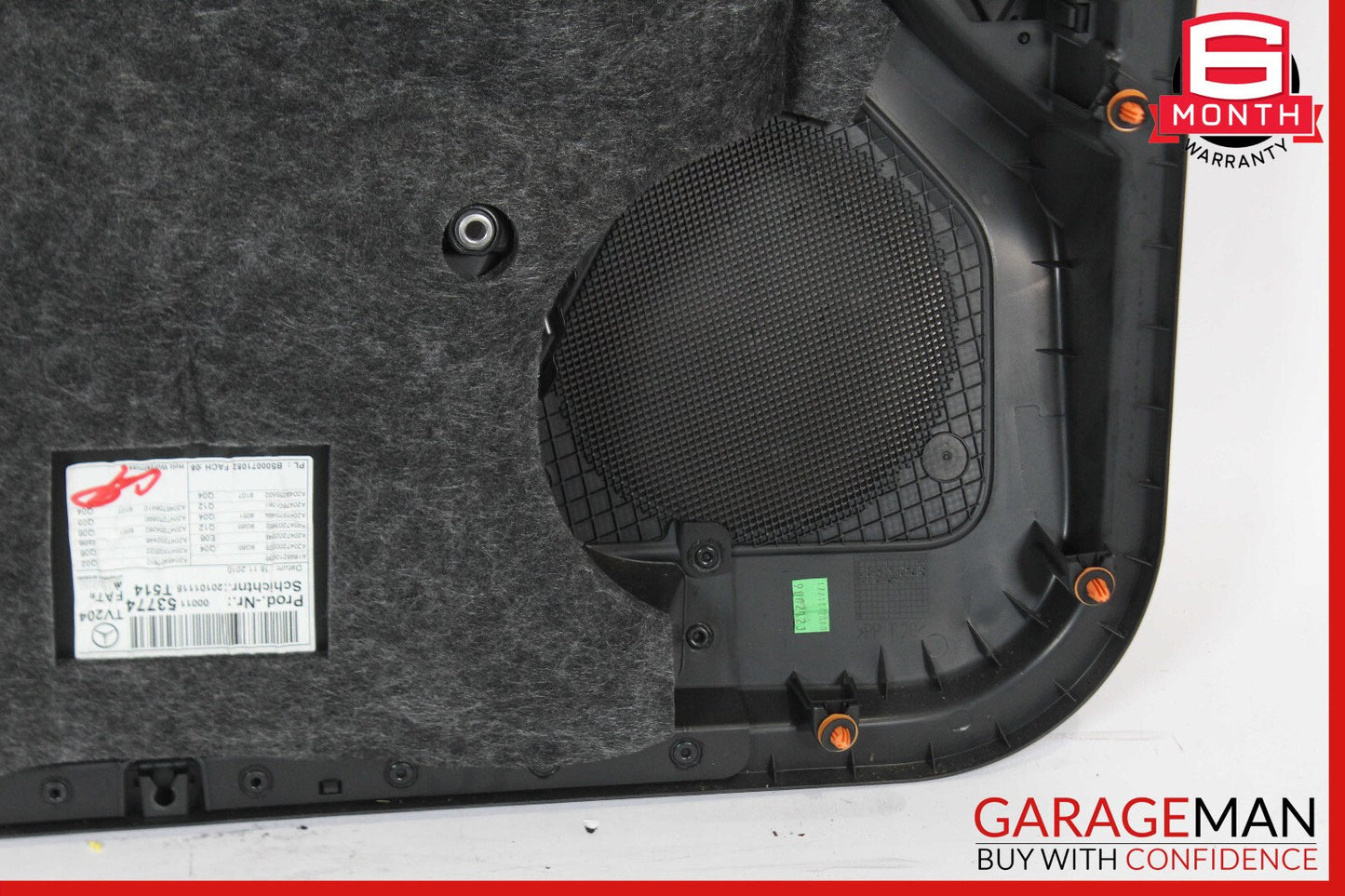 10-15 Mercedes X204 GLK350 GLK250 Front Right Side Interior Door Panel OEM