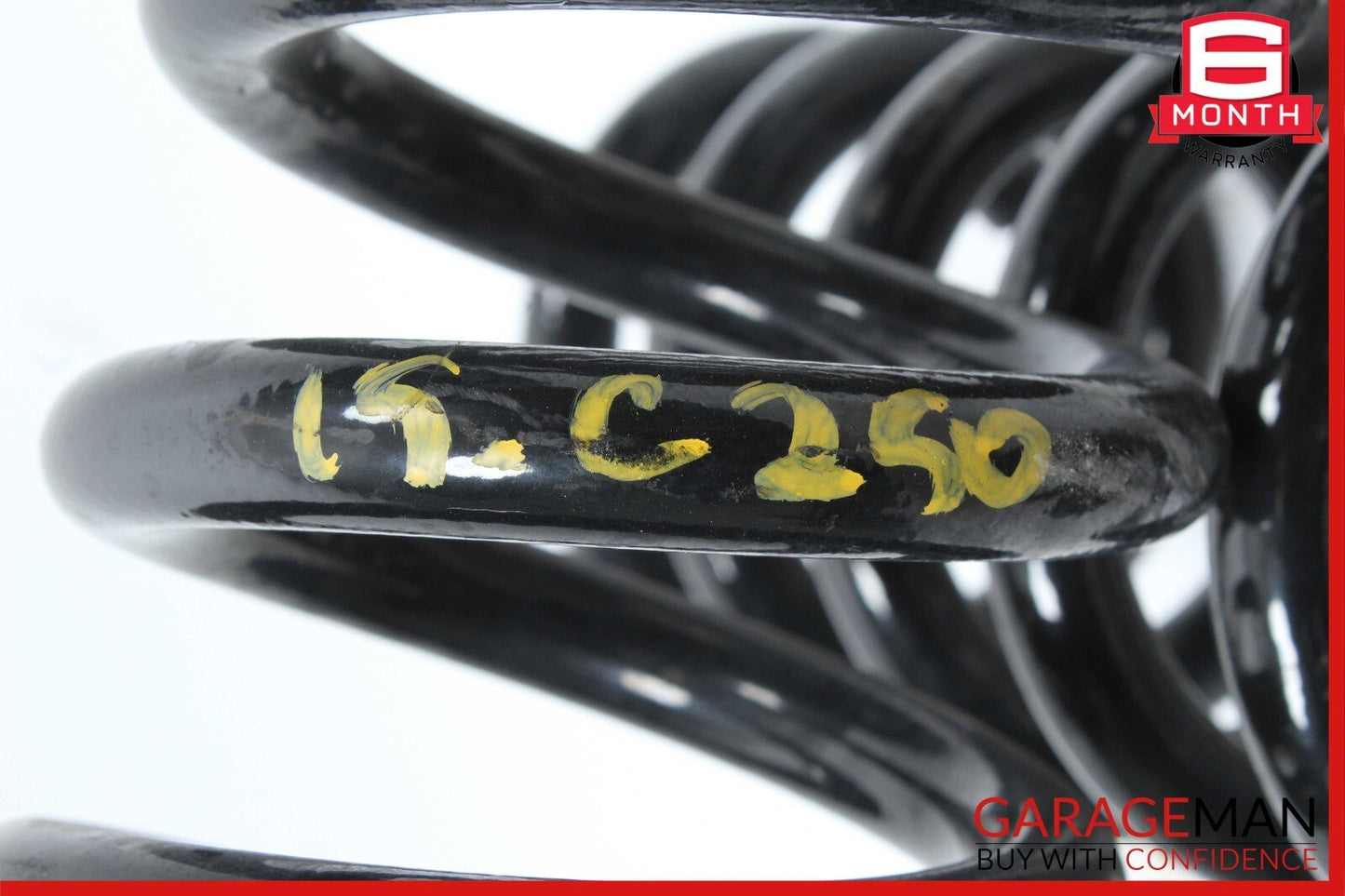 08-15 Mercedes W204 C250 Rear Left & Right Shock Absorber Coil Spring Set OEM