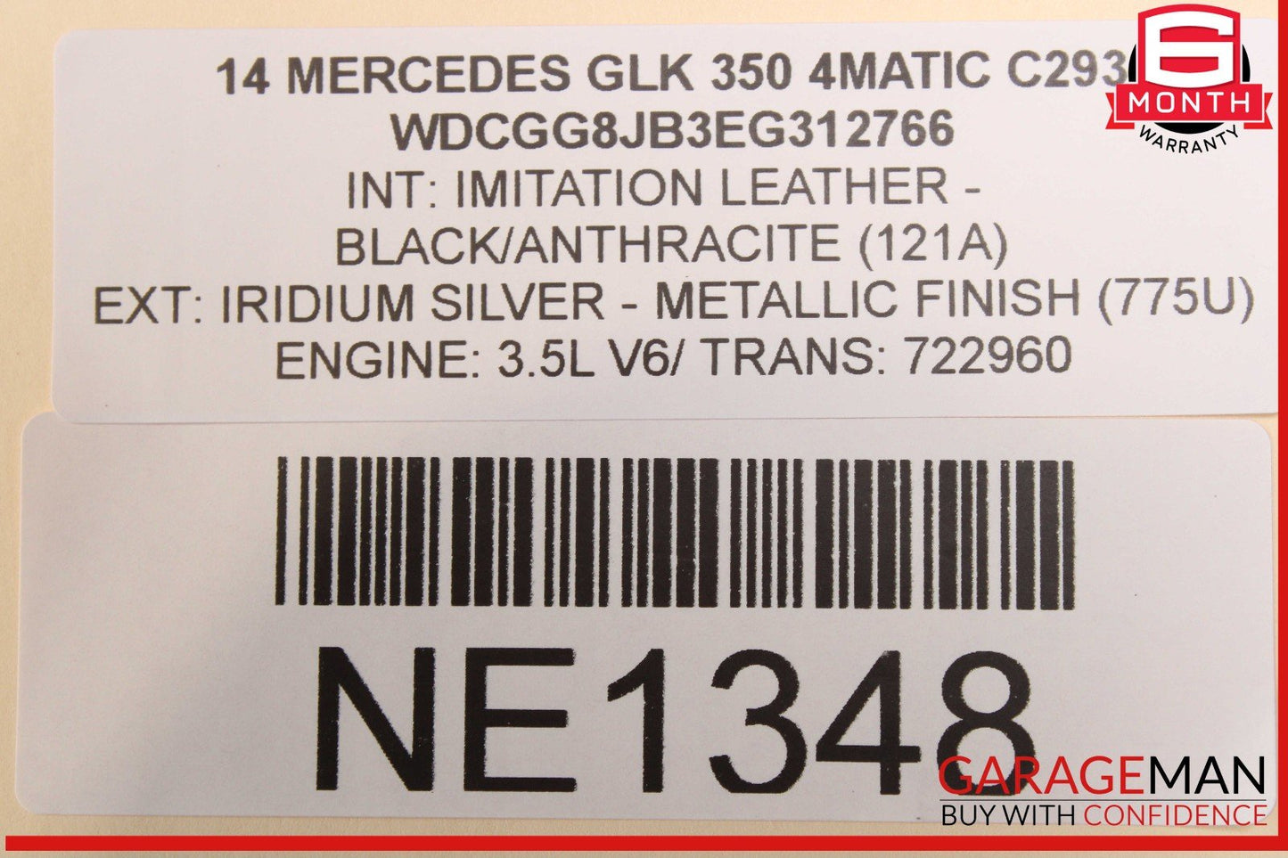 13-15 Mercedes X204 GLK350 Rear Diff Differential Diff Axle Carrier OEM
