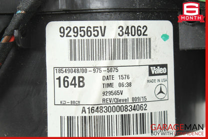 06-12 Mercedes X164 GL450 ML350 Rear Climate AC A/C Heater Blower Motor OEM