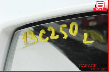 12-15 Mercedes W204 C250 E350 Front Left Driver Side Mirror Door Rear View Black