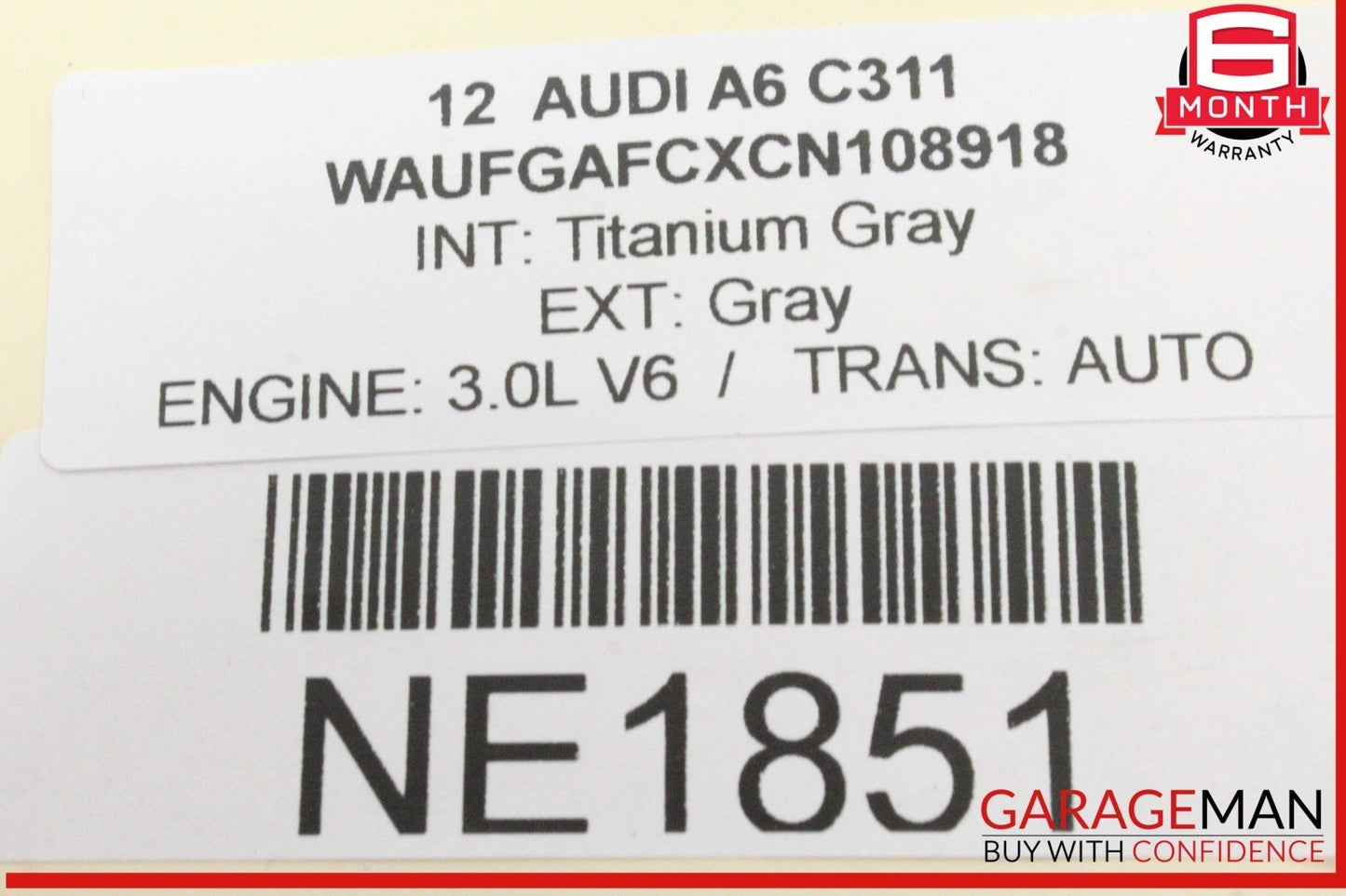 12-18 Audi A6 A7 SQ5 Front Left or Front Right Side CV Axle Shaft 4G0407271F OEM