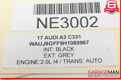 12-18 Audi A3 A6 Q3 Q5 SQ5 Rear Trunk Lid Exterior Release Handle w/ Camera OEM