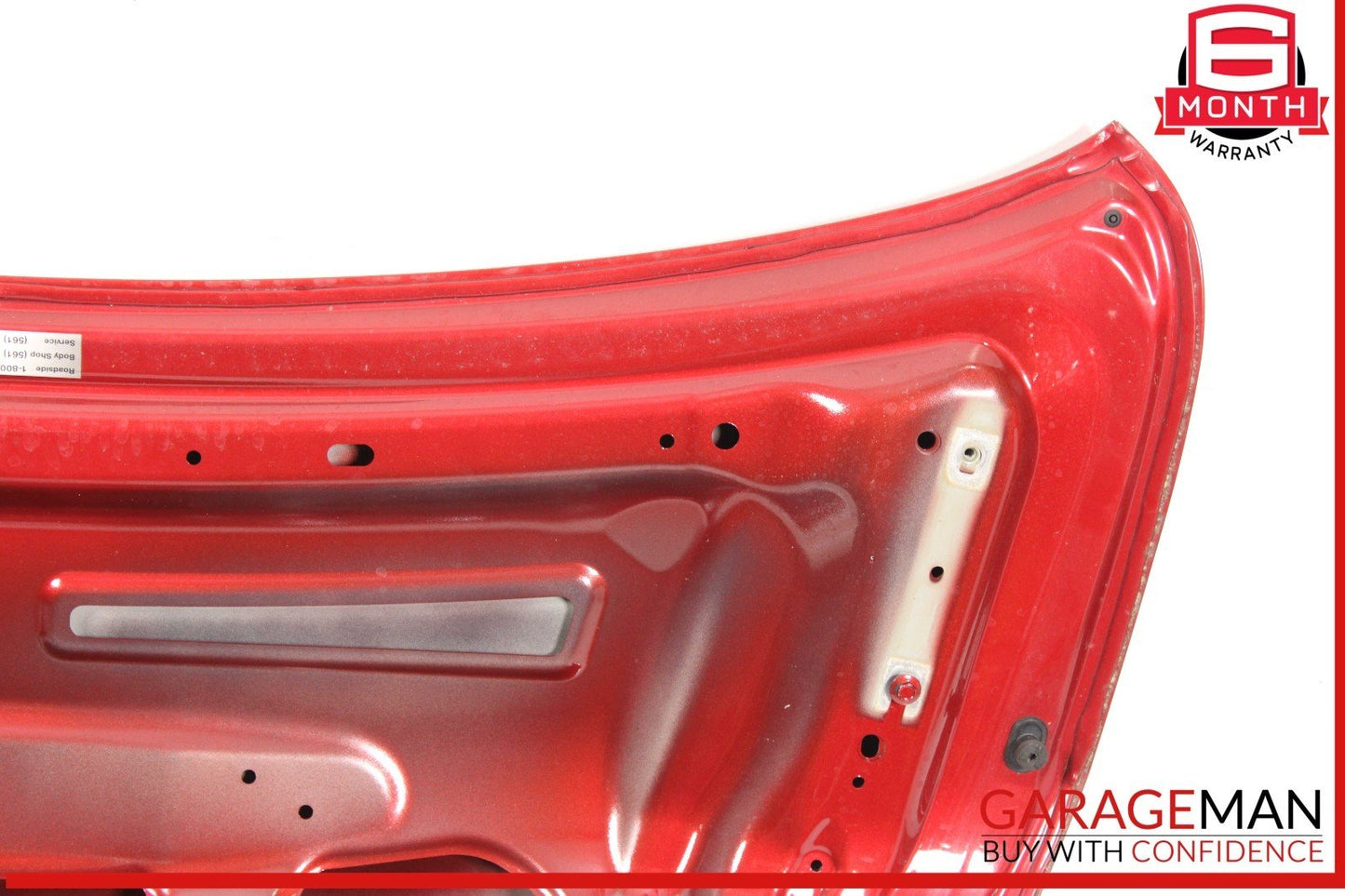 15-21 Mercedes W205 C300 C43 C63 AMG Rear Trunk Lid Shell Cover Panel Red OEM