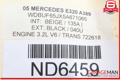 03-12 Mercedes W211 E350 ML500 Front Left Side Seat Control Module OEM