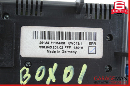 97-04 Porsche Carrera 911 996 Boxster 986 CD Faceplate Audio Boost Equalizer