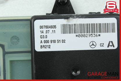 08-18 Mercedes E350 C250 Front Upper Seat Cushion Bladder Bolster Assembly OEM