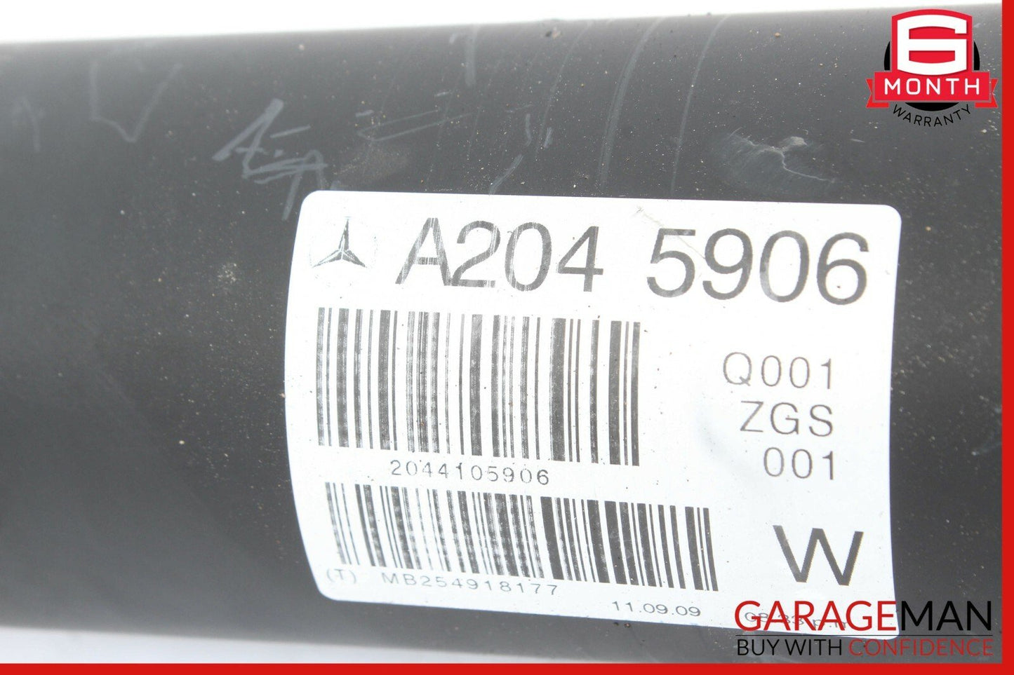 08-11 Mercedes W204 C300 RWD Rear Drive Shaft Driveshaft Line Propeller OEM