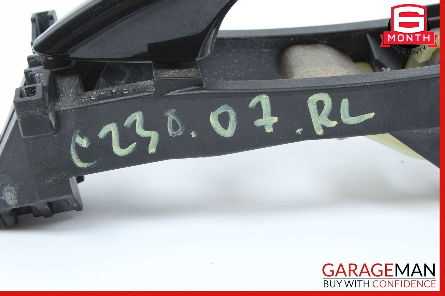 05-07 Mercedes W203 C320 Rear Left Driver Side Exterior Door Handle Black OEM