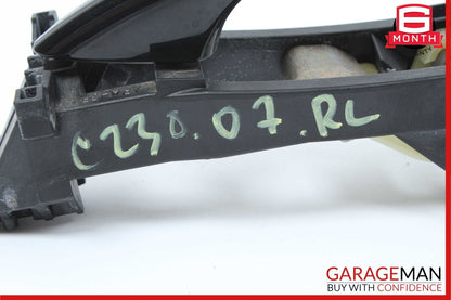 05-07 Mercedes W203 C320 Rear Left Driver Side Exterior Door Handle Black OEM