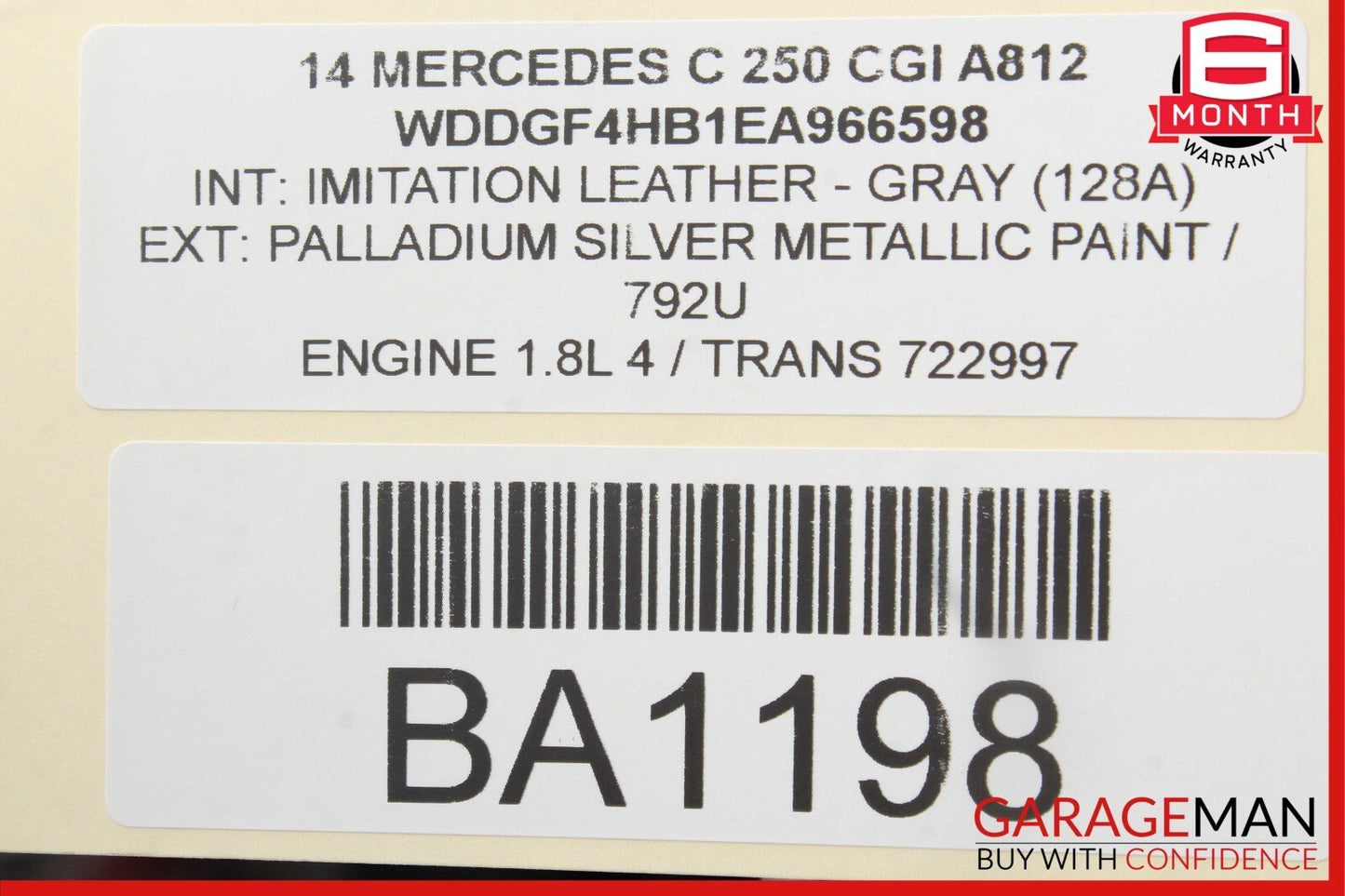 08-15 Mercedes W204 C250 C63 Front Right Side Seat Control Adjust Switch OEM