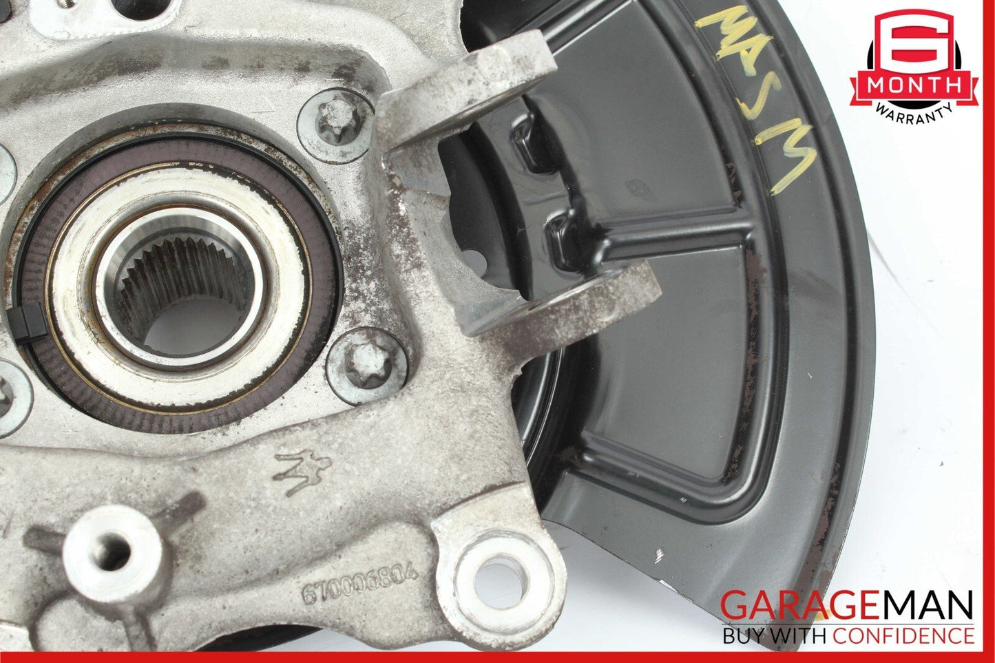 14-17 Maserati Ghibli Rear Left Driver Side Spindle Knuckle Hub Bearing OEM