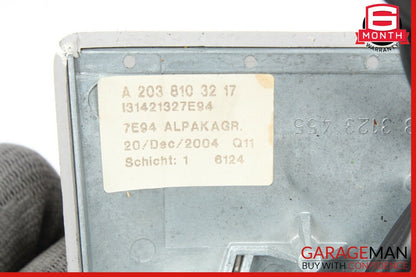 01-09 Mercedes W203 C230 C320 CLK320 Interior Rear View Mirror Gray OEM