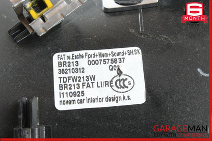 16-18 Mercedes W213 E400 Front Right Passenger Side Interior Door Trim Bezel OEM