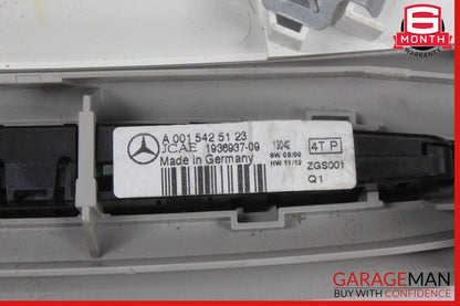12-19 Mercedes X166 GL450 GLE350 Interior Roof Compartment Reading Light Lamp