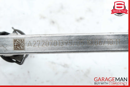 05-12 Mercedes W211 E350 C350 R350 Fuel Injector Rail w/ Fuel Injectors OEM
