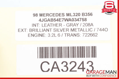 98-05 Mercedes W163 ML320 ML55 AMG Front Right Side Axle CV Half Shaft OEM
