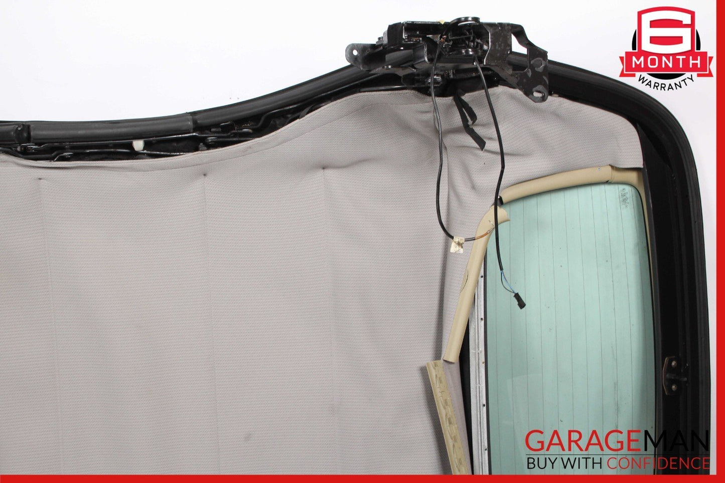 03-09 Mercedes W209 CLK350 CLK55 AMG Convertible Roof Soft Top Cover Assy Black
