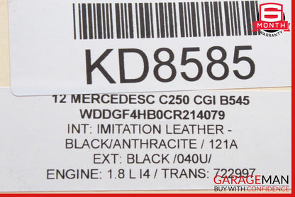 08-18 Mercedes W204 C250 Rear Right Side Door Control Module 2129004006 OEM