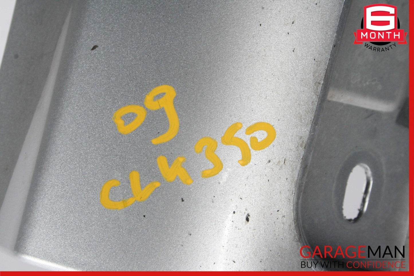 06-09 Mercedes W209 CLK350 CLK550 Base Left Rocker Molding Side Skirt Silver