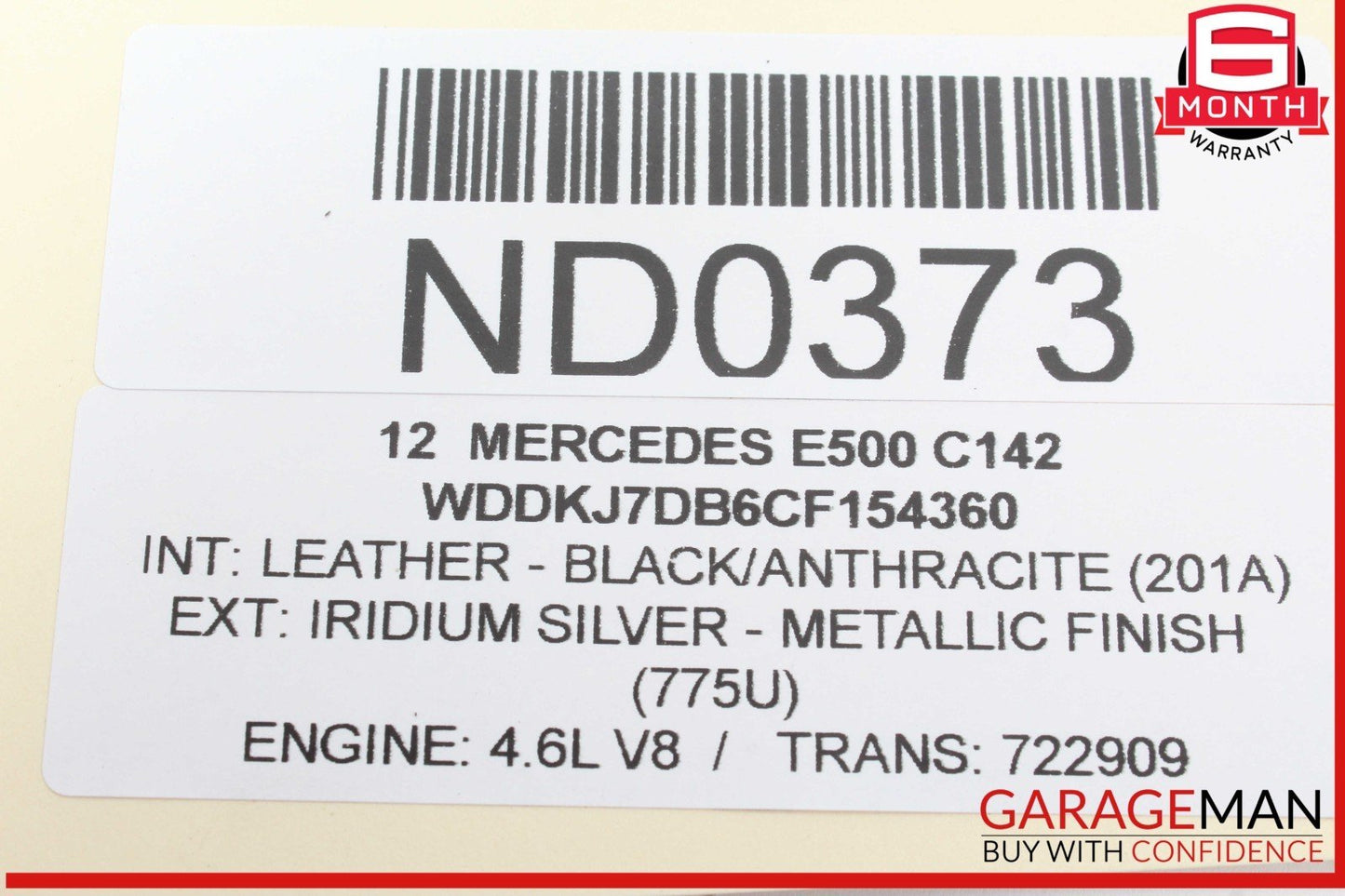 10-13 Mercedes W207 E550 E350 Floor Gear Selector Shift Shifter Box OEM