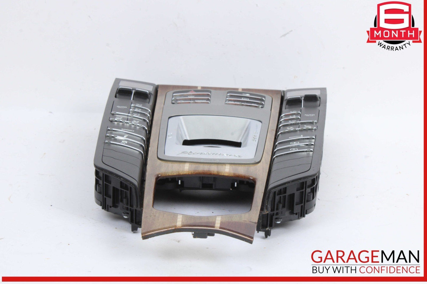 10-16 Porsche Panamera S 970 Front AC A/C Air Conditioning Climate Control Panel