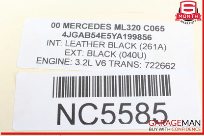 98-05 Mercedes W163 ML320 ML350 ML500 Axle CV Half Shaft Rear Right or Left OEM