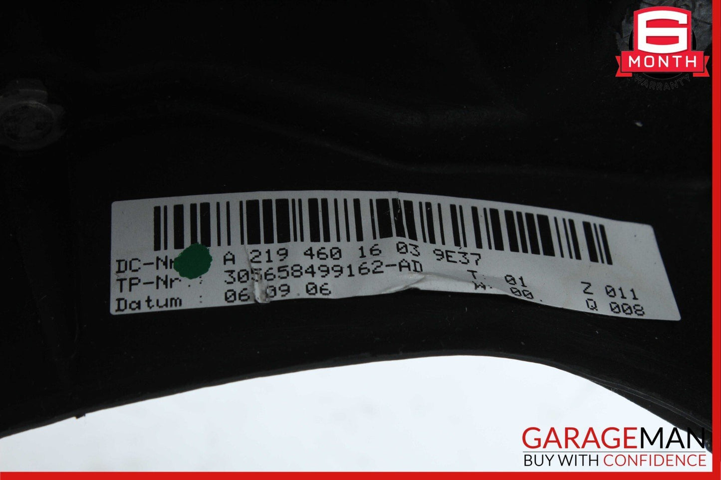 06-09 Mercedes W219 CLS500 E550 4 Spoke Steering Wheel Black OEM
