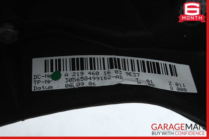 06-09 Mercedes W219 CLS500 E550 4 Spoke Steering Wheel Black OEM