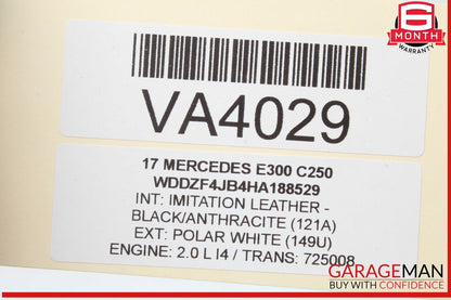 17-19 Mercedes W213 E300 E400 Front Right Side Door Control Module Unit OEM