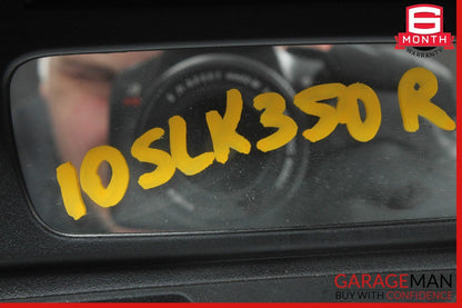 05-11 Mercedes R171 SLK350 Front Right Side Sun Visor Sunvisor Shade Cover Black