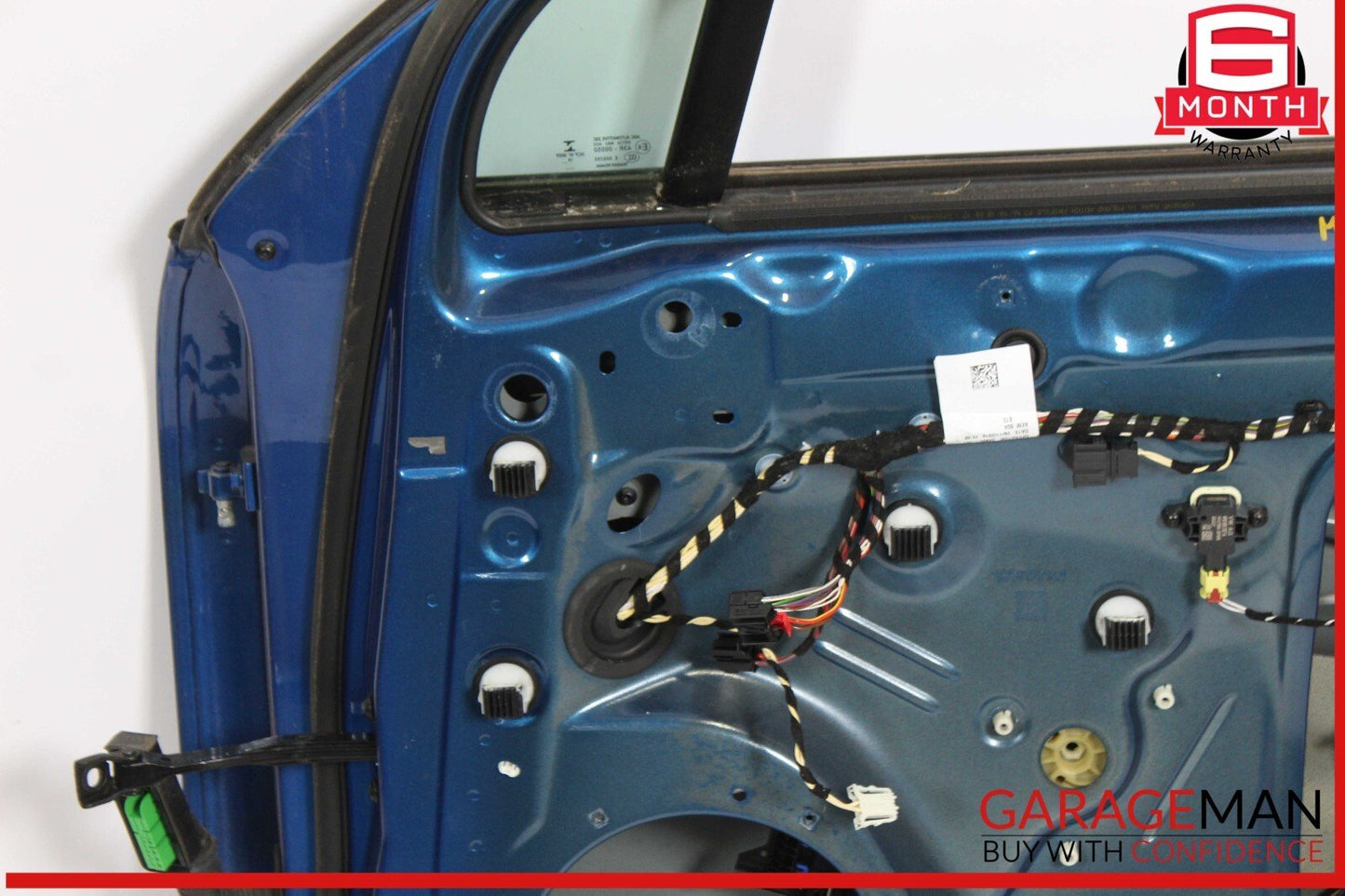 15-24 Porsche Macan 95B Front Right Passenger Side Door Shell Blue OEM