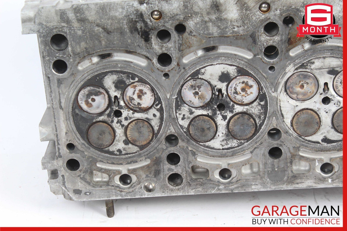 13-16 Mercedes X204 GLK250 E250 Engine Cylinder Head w/ Plate Cover OEM