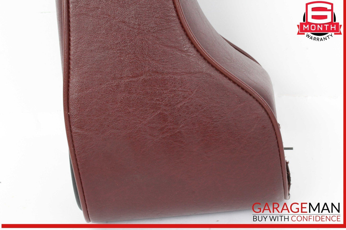 84-93 Mercedes W201 190E 190D Front Center Console Arm Rest Armrest Red OEM