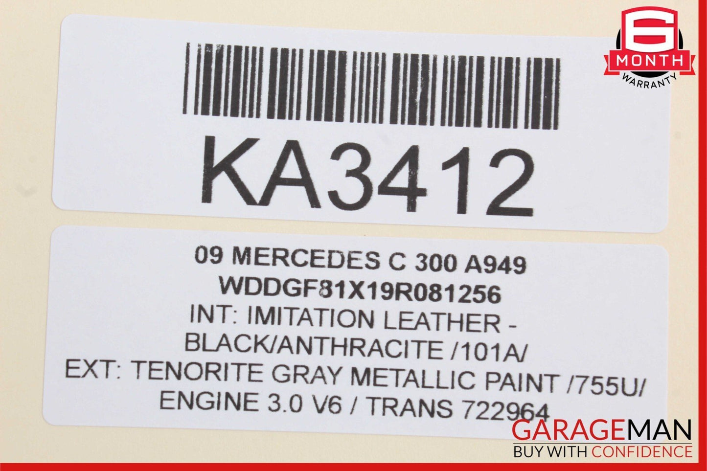 08-18 Mercedes W204 C300 CLS500 Rear Right Side Door Control Module OEM