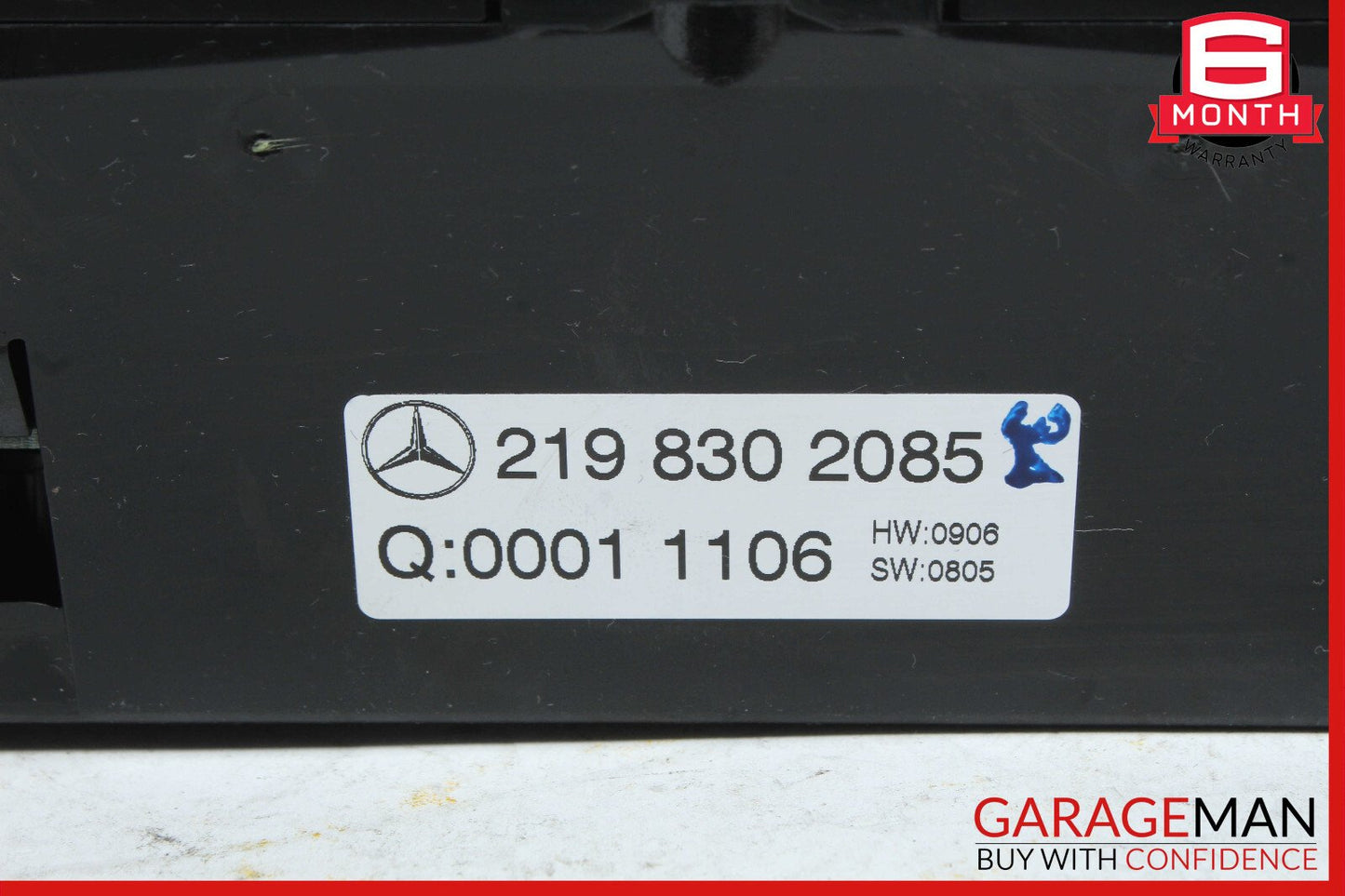 06-11 Mercedes W219 CLS500 CLS55 AMG AC A/C Climate Control Unit OEM